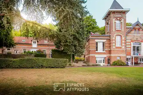 Private Pond Front Estate with Expansive Grounds