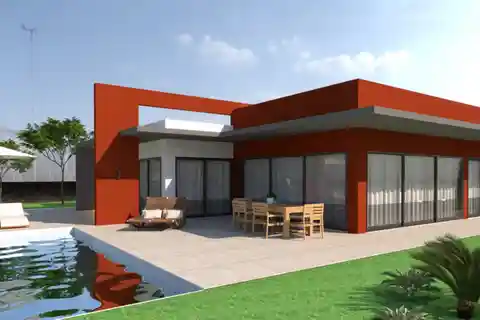 Single-Level Modernity with Private Poolside Bliss