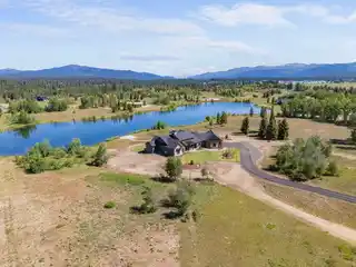 PRIVATE GATED SCANDINAVIAN MOUNTAIN HOME ON A PRIVATE POND