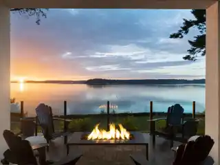 Exceptional Waterfront Living on over an Acre