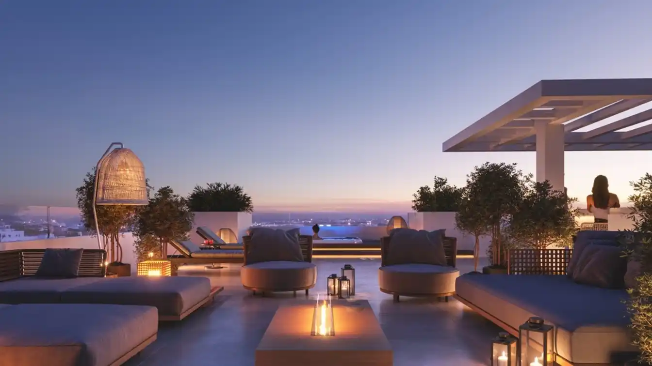 Contemporary Four Bedroom Home with Amazing Panorama