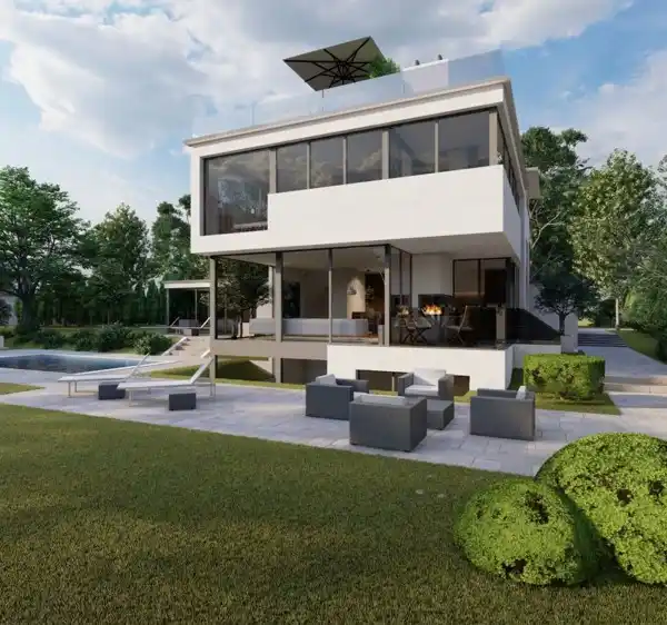 CREATE YOUR MODERN OASIS IN A GREEN SETTING