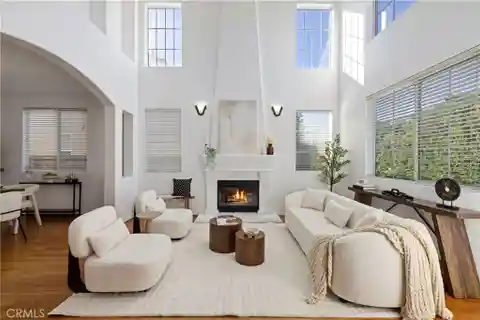 Elegant Home with Soaring Two-Story Ceilings