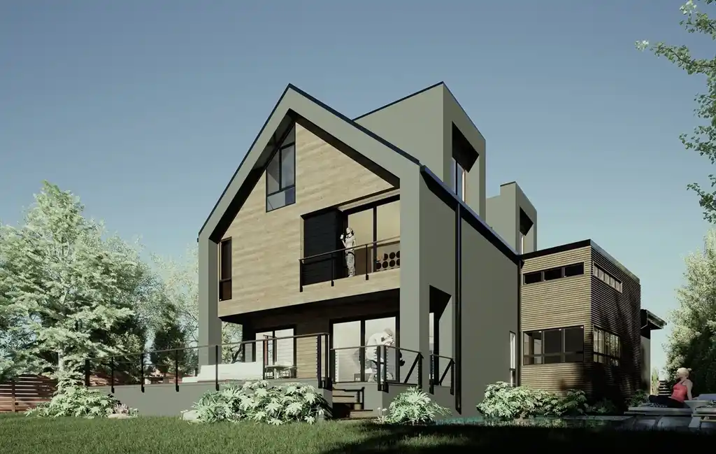 New Construction Nestled in Waban Village