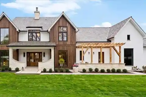 Belgian-Style Farmhouse Charm with Modern Luxury Living