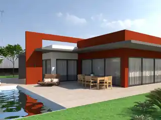 Single-Level Modernity with Private Poolside Bliss