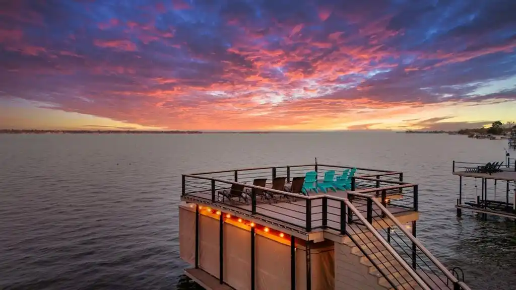 Lakefront Living in Prestigious Gated Heather Woods