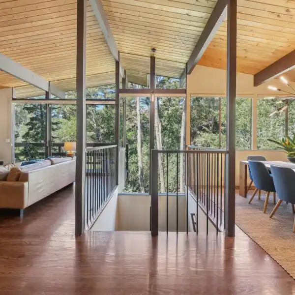 DRAMATIC MID-CENTURY MODERN WORK OF ART