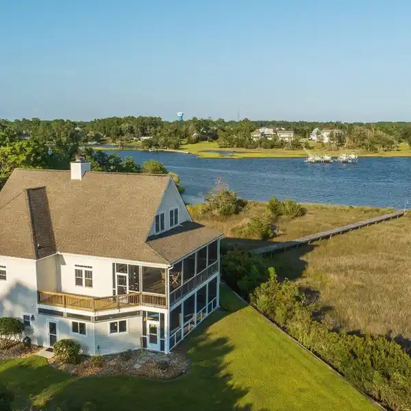 SECLUDED WATERFRONT HOME