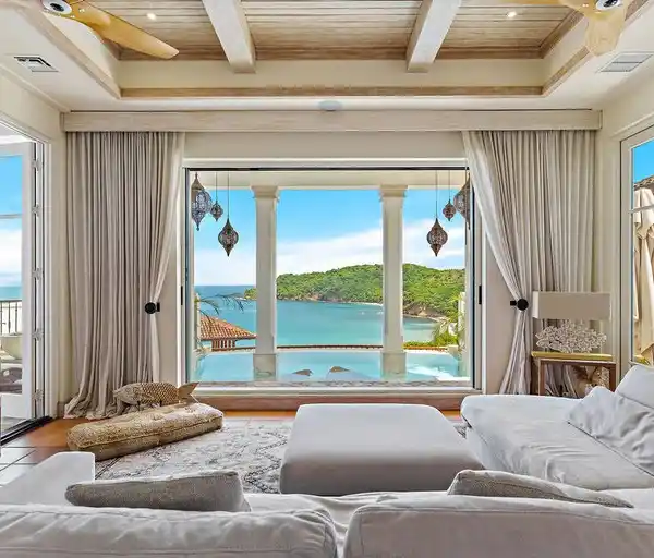 VILLA SANTORINI | FOUR-LEVEL OCEANVIEW ESTATE NESTLED IN THE HILLSIDE OF LAS CATALINAS—COSTA RICA’S PREMIER CAR-FREE BEACH TOWN.