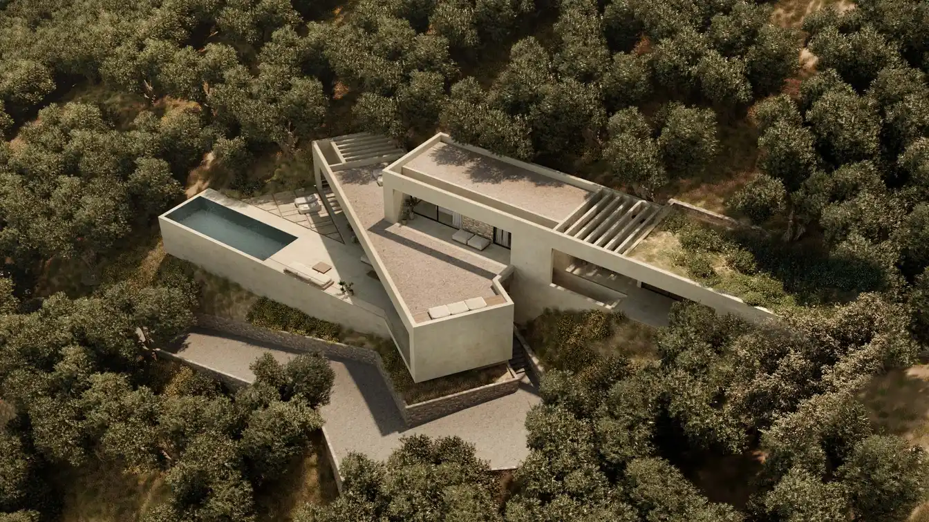 Contemporary Sea View Villa in Nissaki