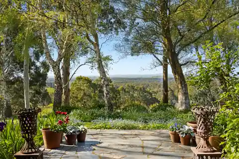 Country Living Set Against a Breathtaking Backdrop