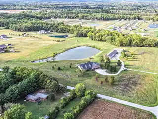 Private Ranch with Library, Pond Views, 3 Garages