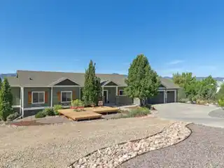 Vaulted Mountain-View Home with Walk-Out Basement