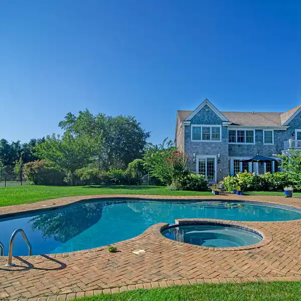 NEWLY COMPLETED POST MODERN HOME IN BRIDGEHAMPTON