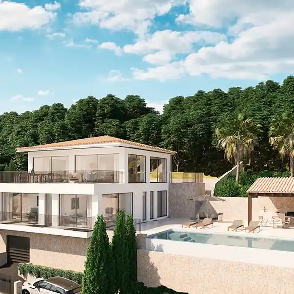 NEWLY BUILT VILLA WITH PANORAMIC VIEWS IN GALILEA