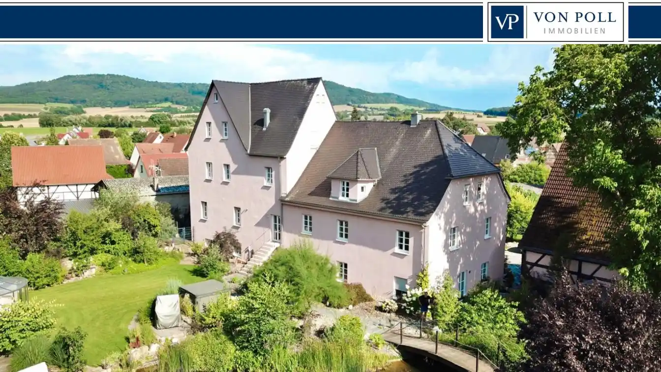 A Manor House and a Lovingly Renovated Historic Mill
