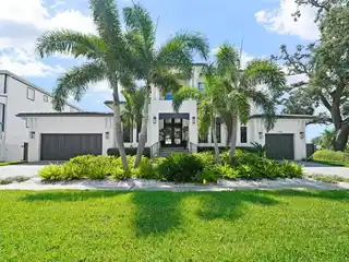 Davis Islands Modern Coastal Waterfront Home