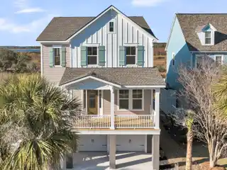Elevated Home with Marsh Views in Grimball Gates