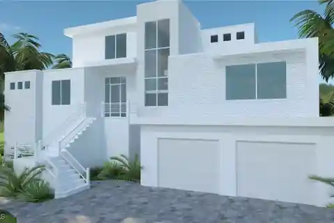 Coastal Contemporary Beachfront Beauty