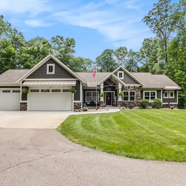 CUSTOM HOME AT THE END OF A QUIET CUL-DE-SAC
