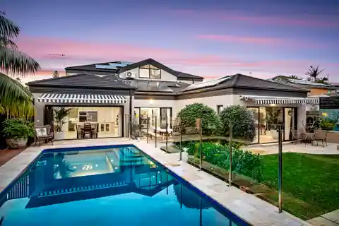 Elegant Beachside Residence with Pool and Cabana