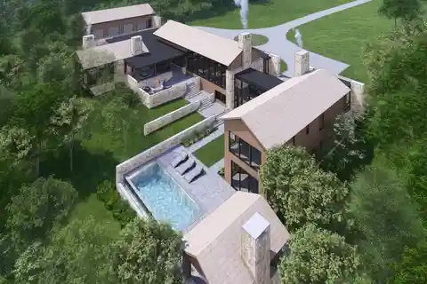 Design-To-Be-Built Estate on 8.62 Acres