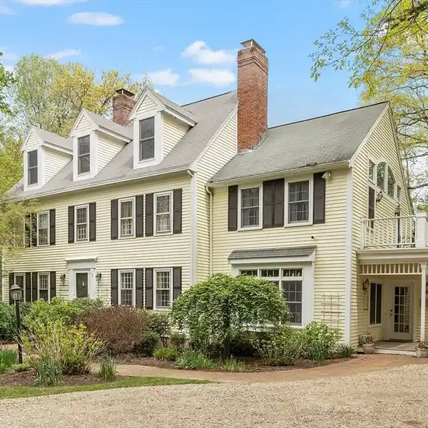 TIMELESS COLONIAL CHARM ON PRIVATE ACRE LOT