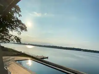 Sun-Filled Custom Home with Dramatic Views of Greenwich Cove