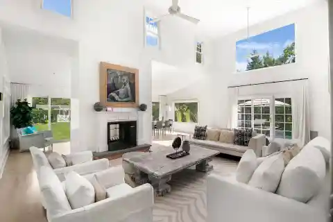 Light-Filled Hamptons Escape with Resort Amenities