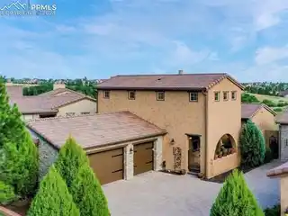 Tuscan-style Courtyard Home