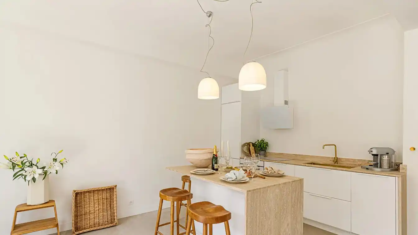 Completely Renovated Apartment with Sea View