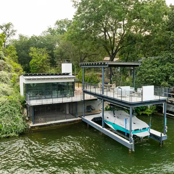 LAKE AUSTIN WATERFRONT WITH PARK VIEWS