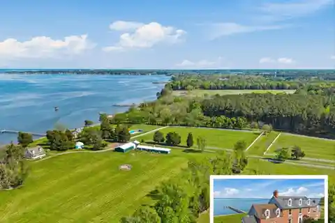 Stately Brick Colonial Along the Scenic Choptank River