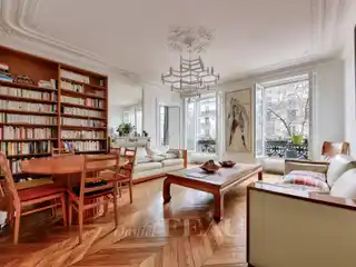 Classic Parisian Elegance with Open Views