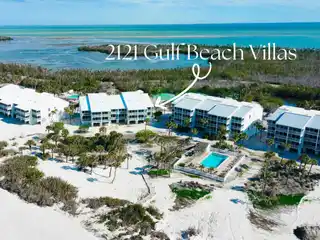 Rare Beach Villa with Direct Gulf Views