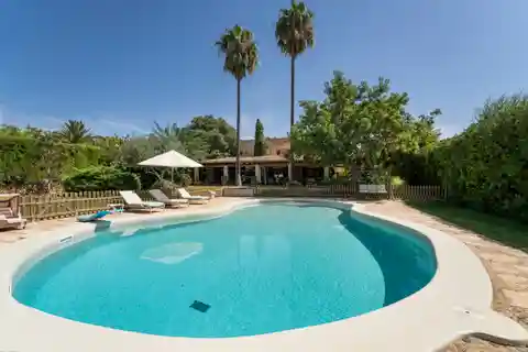 Idyllic Finca with Pool and Guest House in Santa Maria