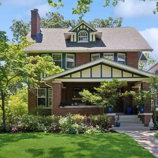 QUINTESSENTIAL EAST WILMETTE SOLID BRICK FOUR SQUARE