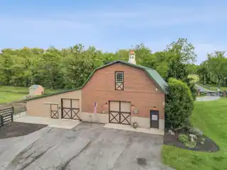 Brick Georgian Manor on 44 Acres