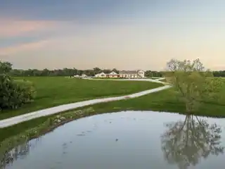 Luxury Ranch with Barn, Pond, and Outdoor Living