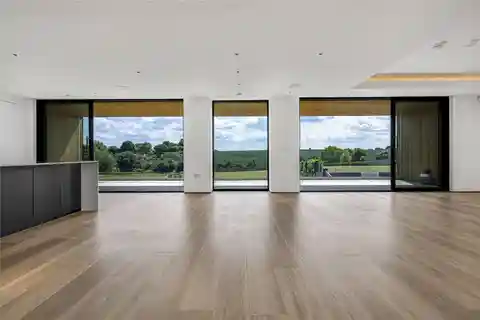 Modern Masterpiece with Greenbelt Views