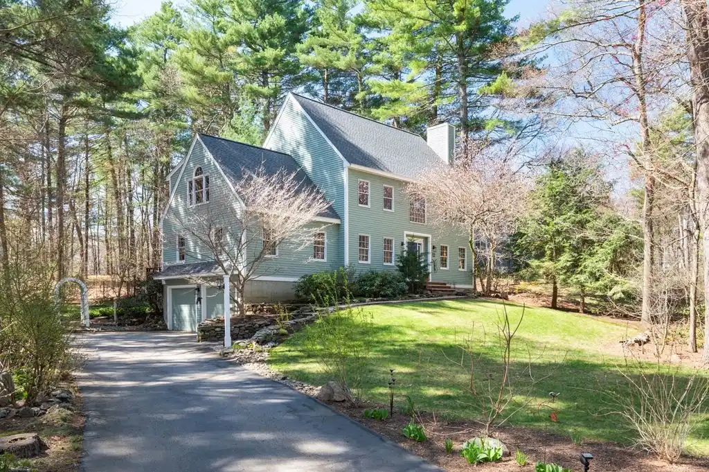 Post & Beam Colonial in a Wooded Setting