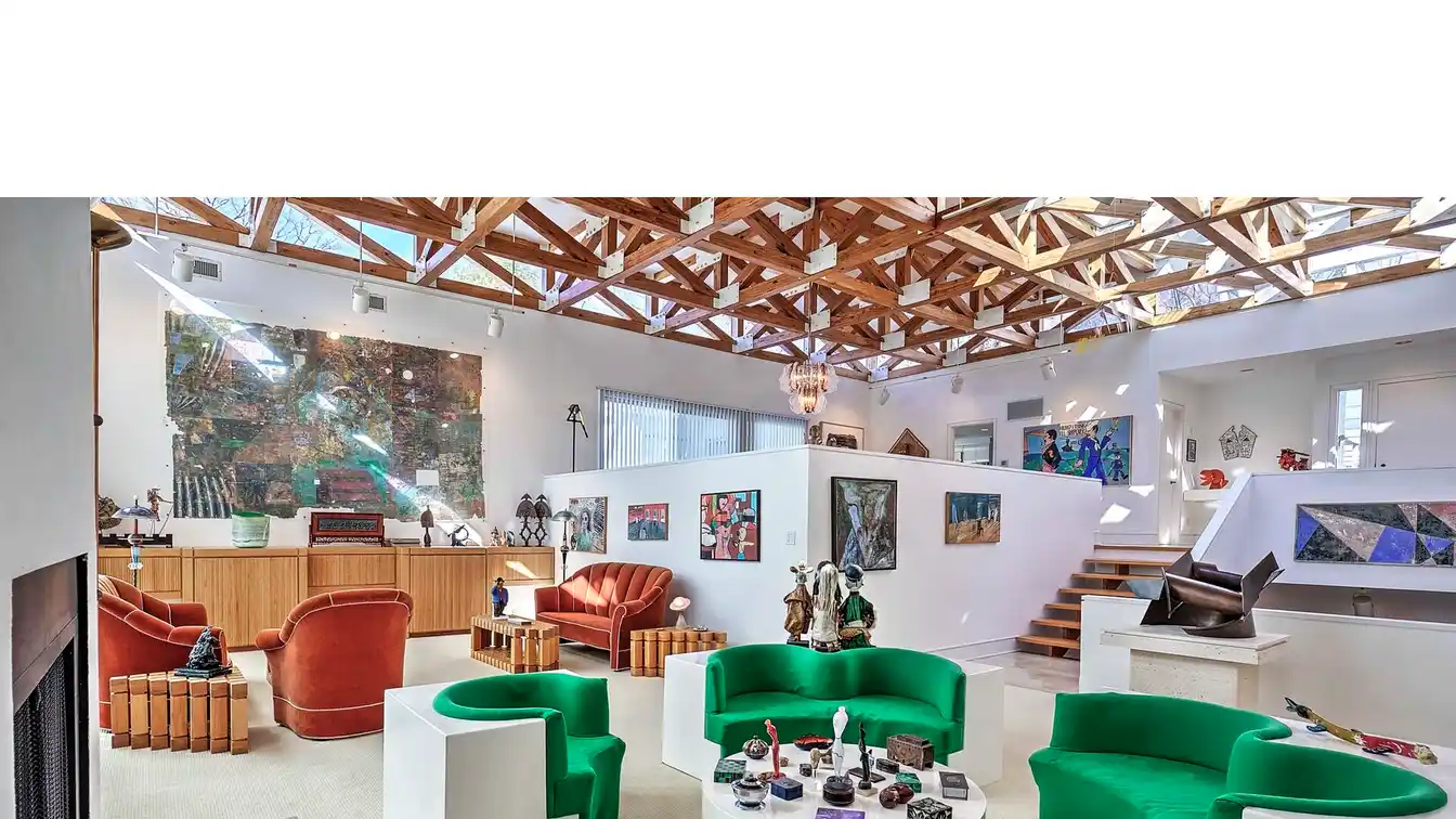 Masterwork of Mid-century-modern Architecture on over Seven Acres