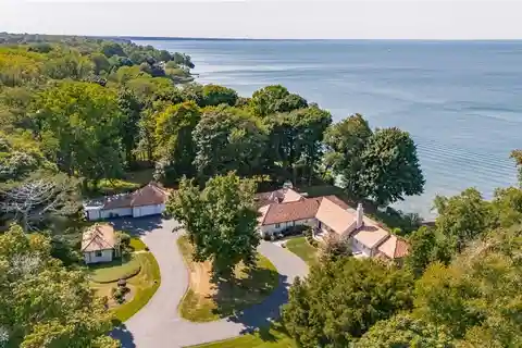 Luxurious Waterfront Estate with Private Boathouse