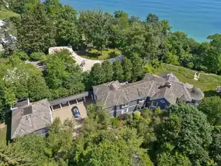 Coastal-Inspired Luxury Estate on Lake Michigan