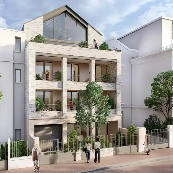 GARDEN LEVEL APARTMENT IN THE NEW VILLA PALISSY