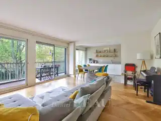 Sunlit Apartment with Expansive Balcony Views