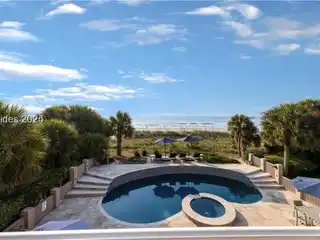 Six Bedroom Oceanfront Estate in Palmetto Dunes