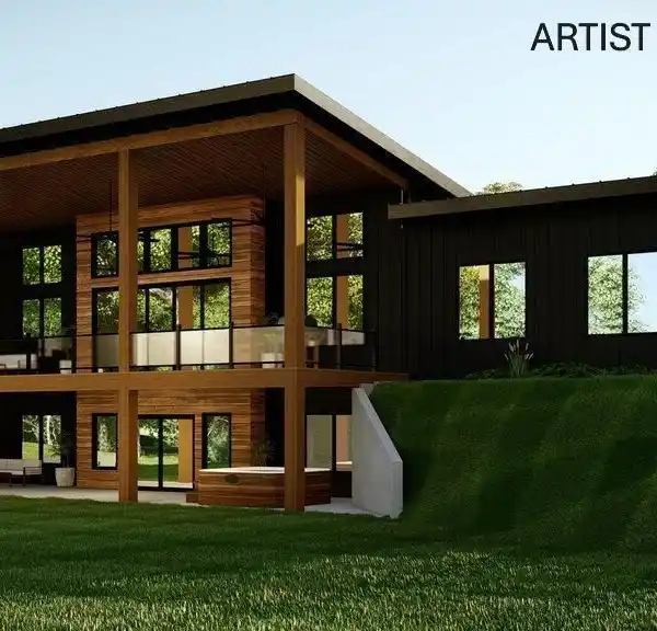 MODERN TRADITIONAL HOUSE PLAN