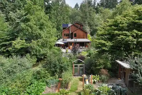 Handcrafted Woodland Sanctuary with Timeless Natural Elegance